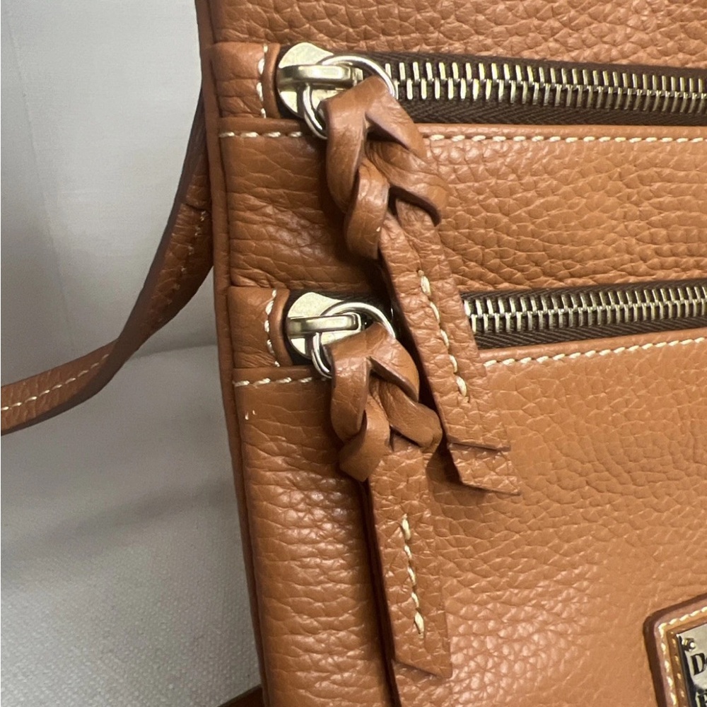 Dooney & Bourke Brown Leather crossbody bag - Picture 4 of 7